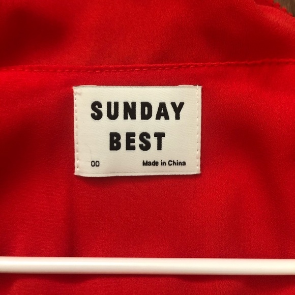 Aritzia red dress - Picture 5 of 9